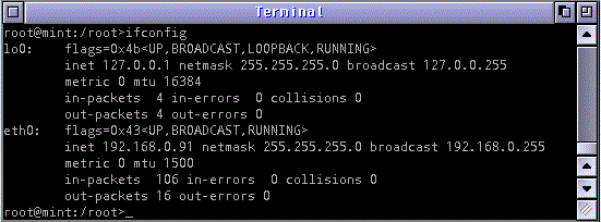 ifconfig